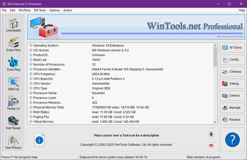 free WinTools net Premium 23.10.1